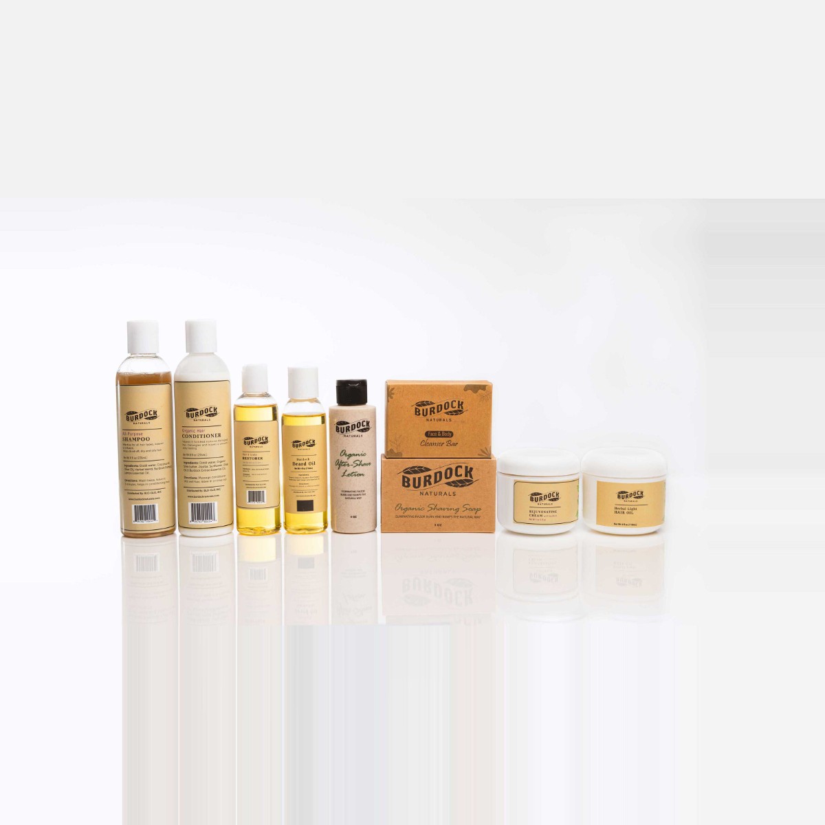 Burdock Root Collection — Complete Natural Hair, Skin & Body System Built on Burdock Root